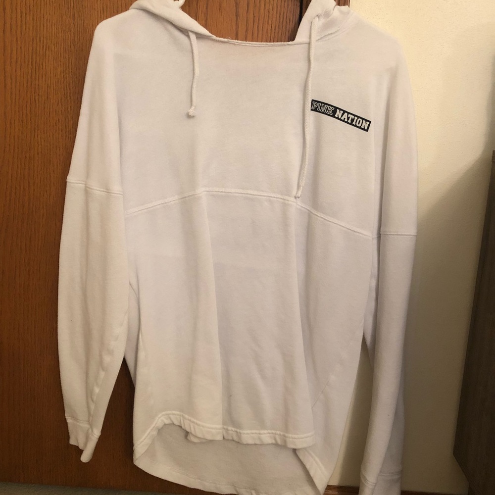 PINK hooded sweatshirt